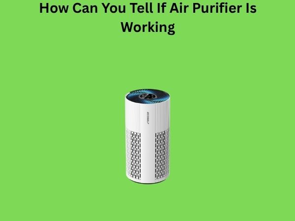 How Can You Tell If Air Purifier Is Working