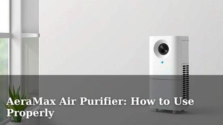 AeraMax Air Purifier: How to Use Properly