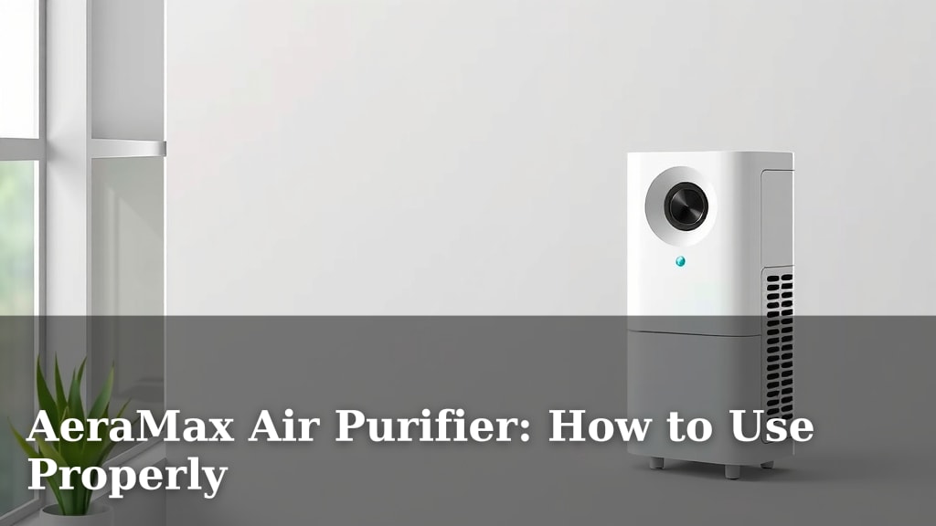 AeraMax Air Purifier: How to Use Properly