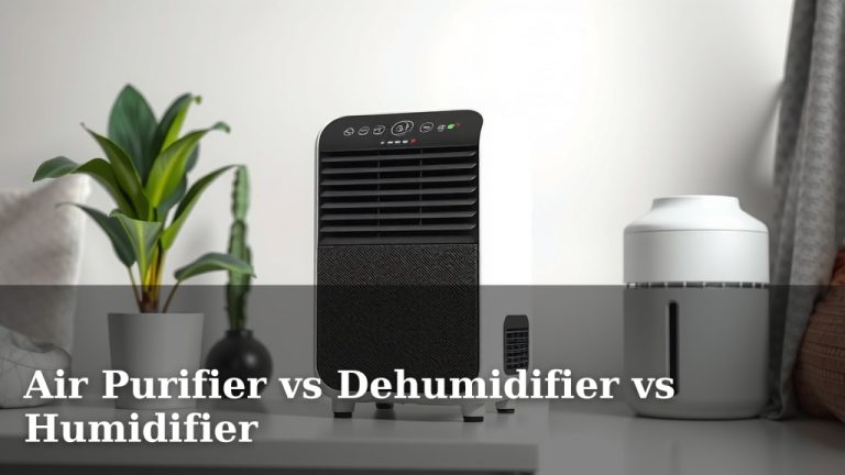 Air Purifier vs Dehumidifier vs Humidifier