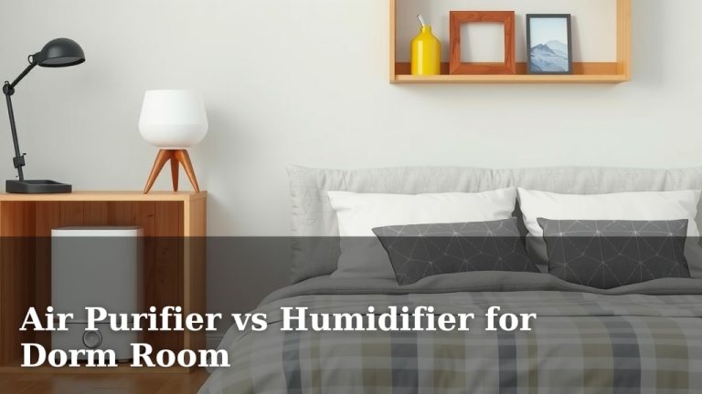Air Purifier vs Humidifier for Dorm Room