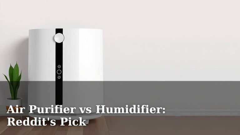 Air Purifier vs Humidifier: Reddit's Pick