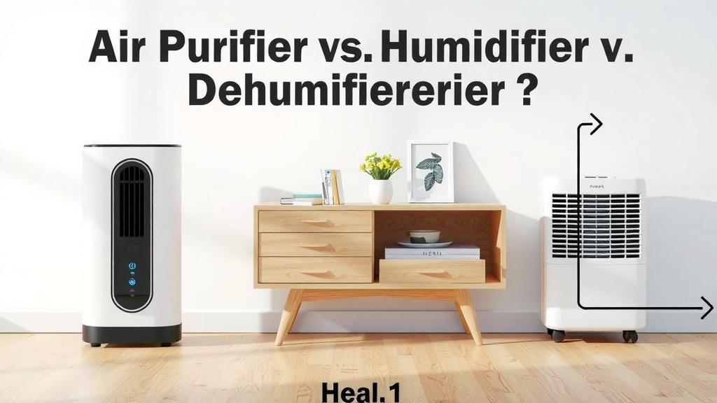 Air Purifier vs. Humidifier vs. Dehumidifier: What's the Real Difference?