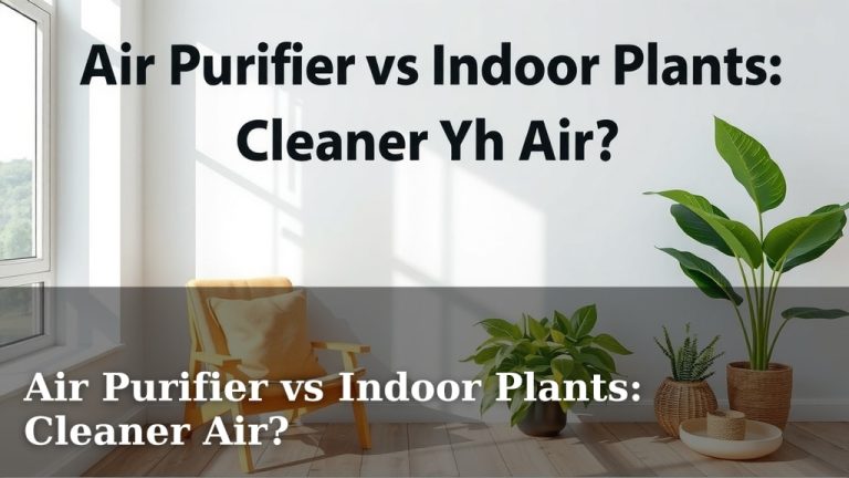 Air Purifier vs Indoor Plants: Cleaner Air?