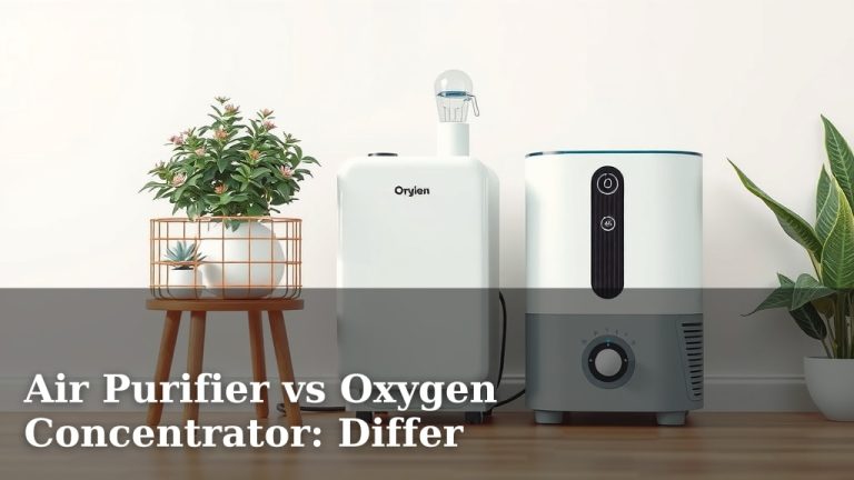 Air Purifier vs Oxygen Concentrator: Differ