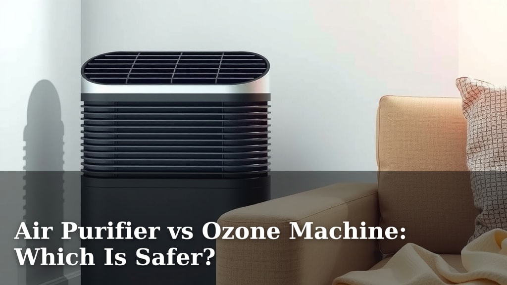 Air Purifier vs Ozone Machine: Which Is Safer?