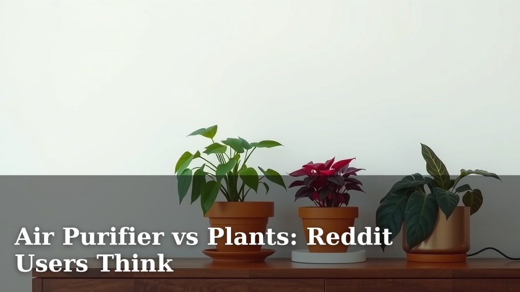 Air Purifier vs Plants: Reddit Users Think