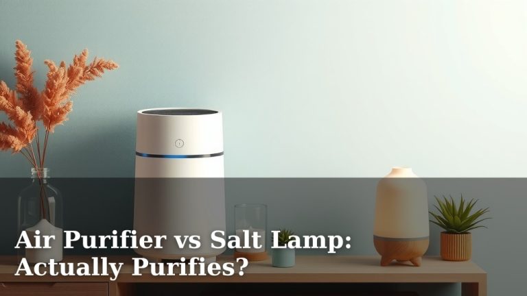 Air Purifier vs Salt Lamp: Actually Purifies?