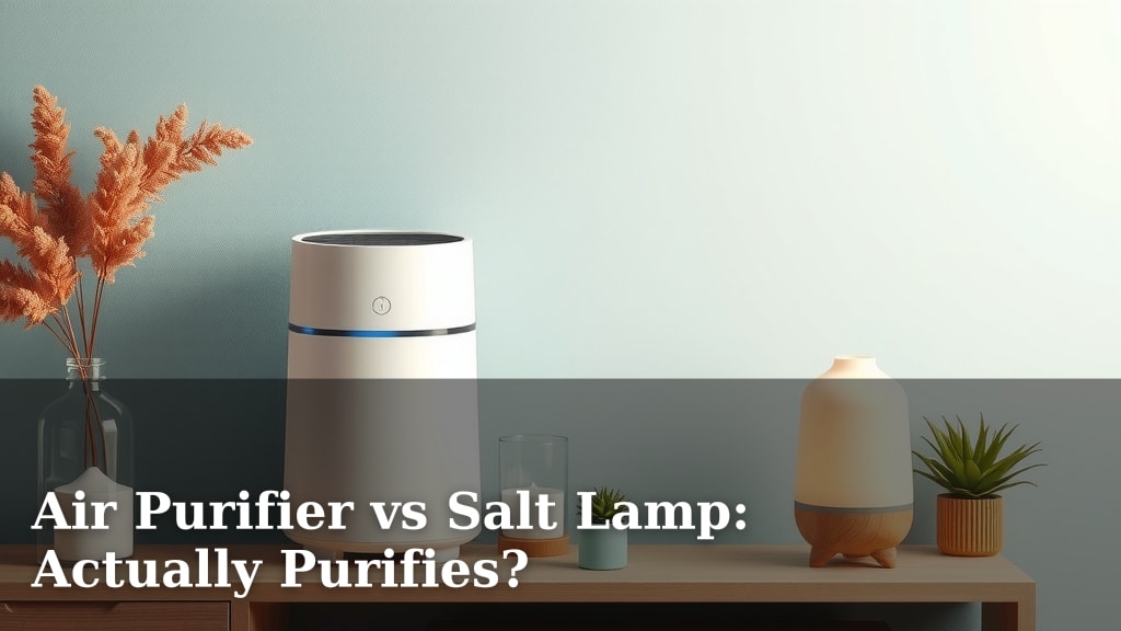 Air Purifier vs Salt Lamp: Actually Purifies?