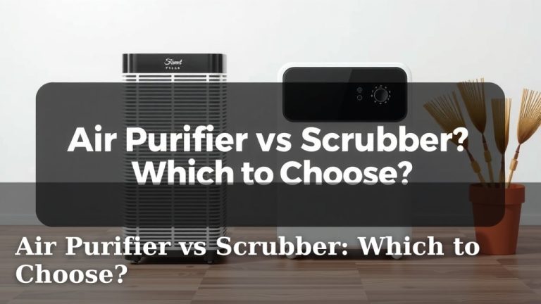Air Purifier vs Scrubber: Which to Choose?