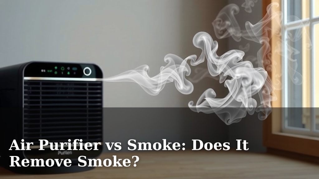 Air Purifier vs Smoke: Does It Remove Smoke?