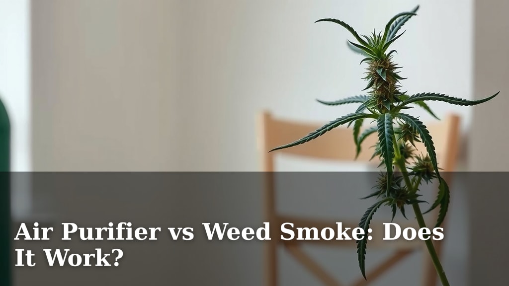 Air Purifier vs Weed Smoke: Does It Work?