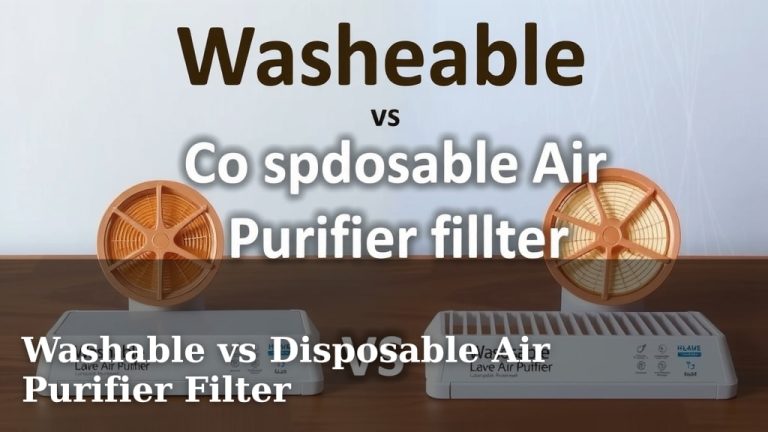Washable vs Disposable Air Purifier Filter