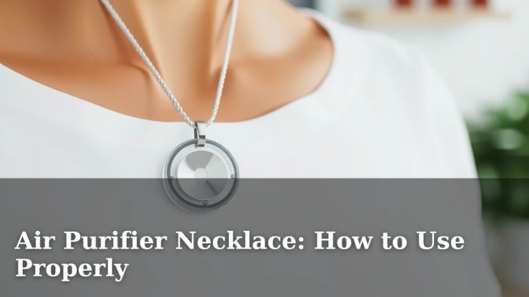 Air Purifier Necklace: How to Use Properly