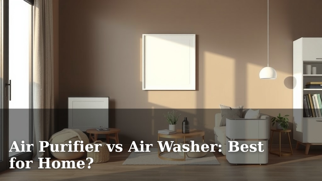 Air Purifier vs Air Washer: Best for Home?