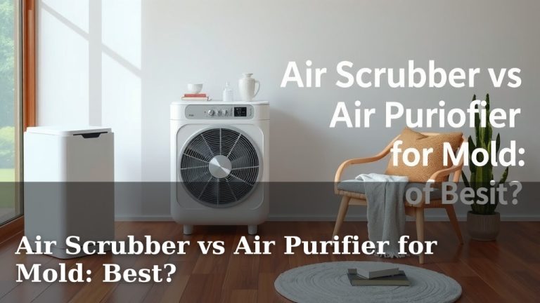Air Scrubber vs Air Purifier for Mold: Best?
