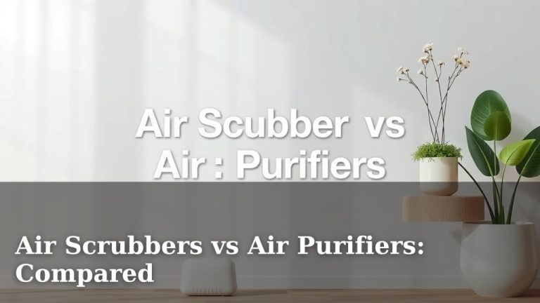 Air Scrubbers vs Air Purifiers: Compared