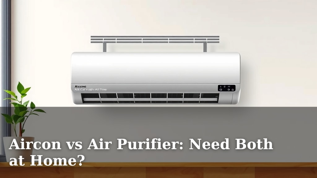 Aircon vs Air Purifier: Need Both at Home?