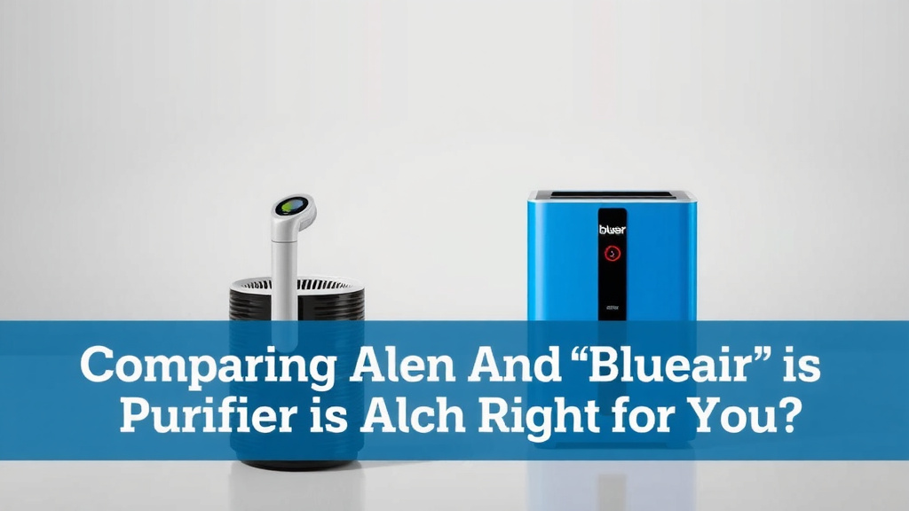 Comparing Alen and Blueair: Which Air Purifier is Right for You?