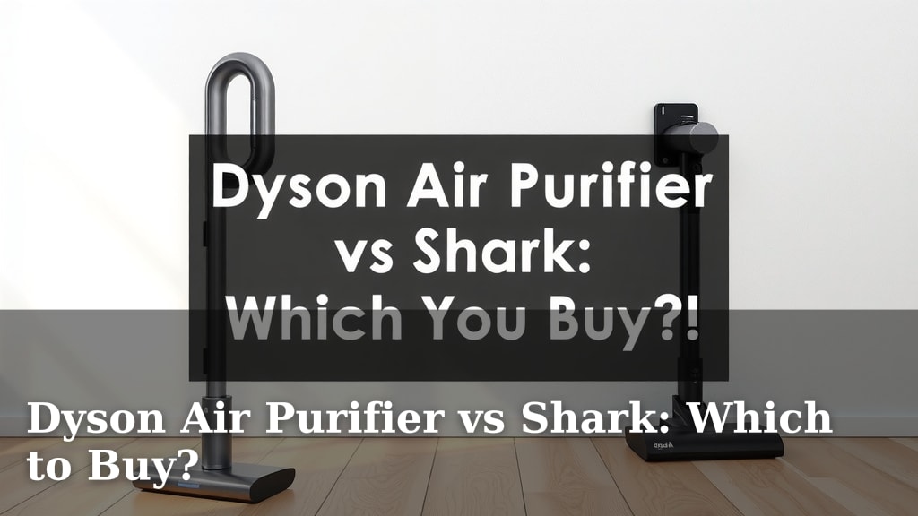 Dyson Air Purifier vs Shark: Which to Buy?