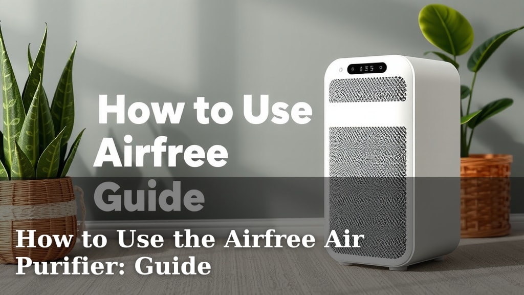 How to Use the Airfree Air Purifier: Guide