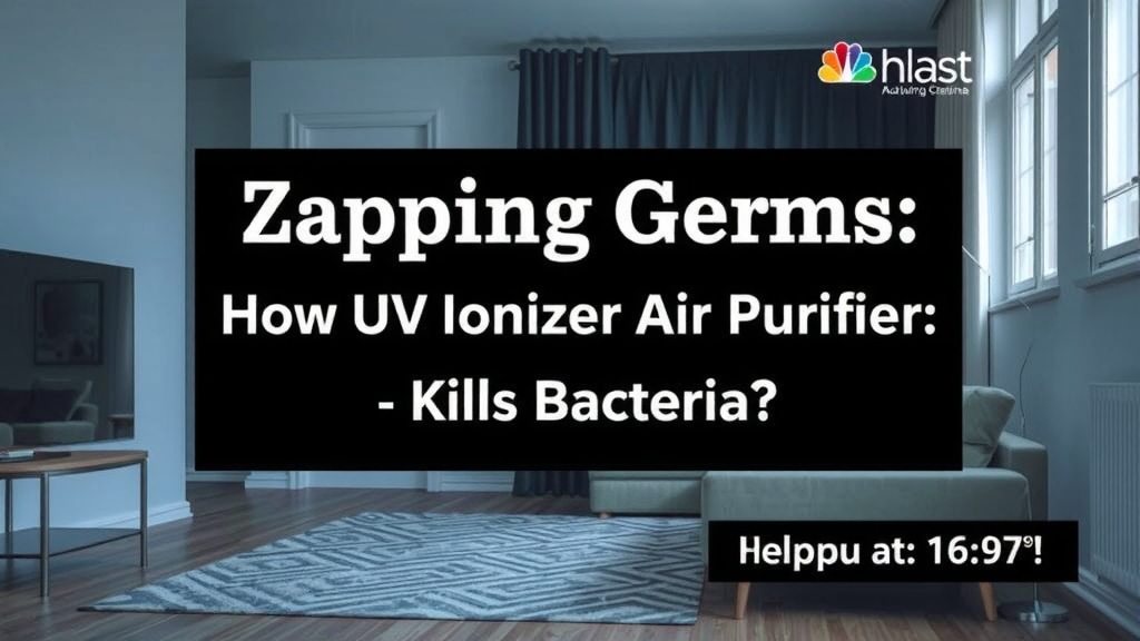Zapping Germs: How UV and Ionizer Air Purifiers Work