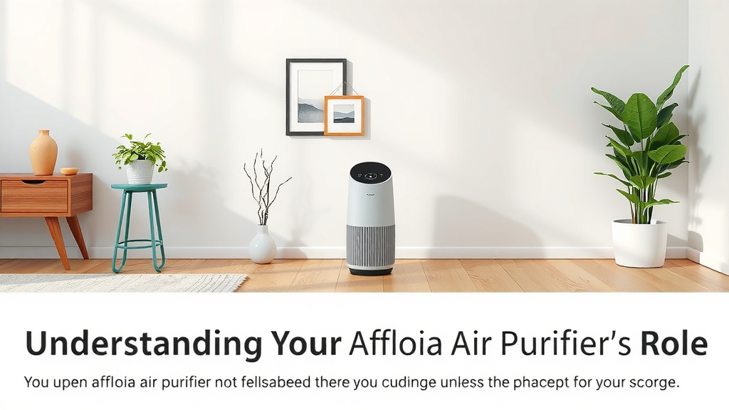 Understanding Your Afloia Air Purifier's Role