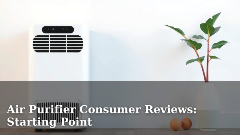Air Purifier Consumer Reviews: Starting Point