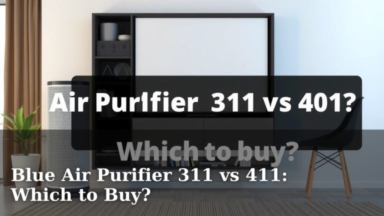 Blue Air Purifier 311 vs 411: Which to Buy?