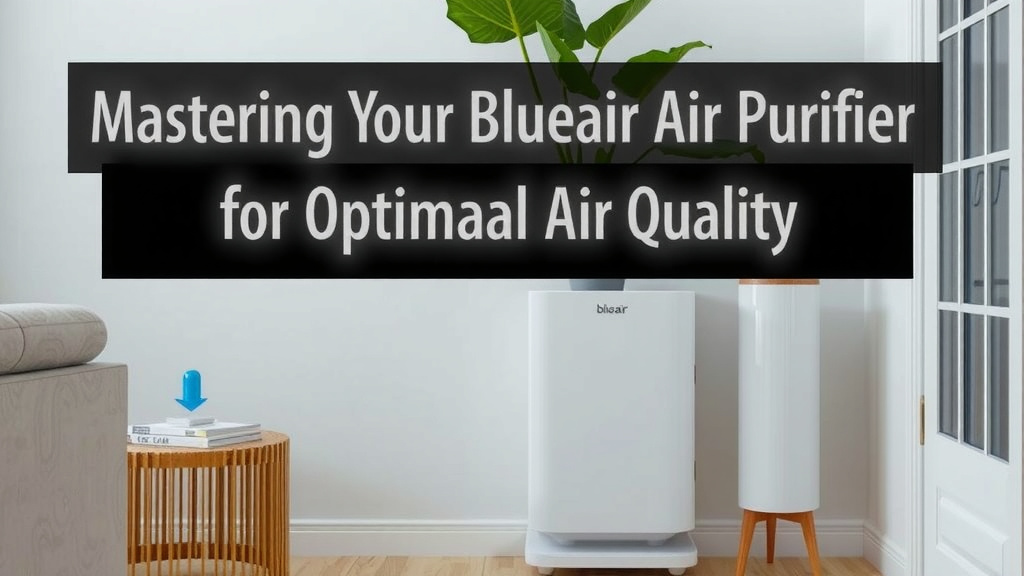 Mastering Your Blueair Air Purifier for Optimal Air Quality