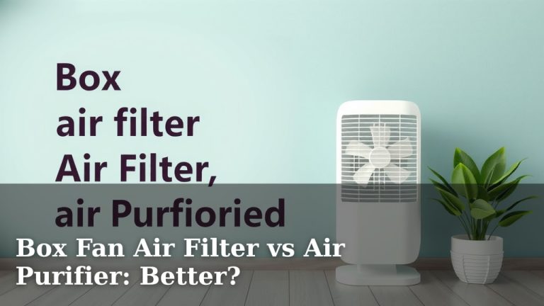 Box Fan Air Filter vs Air Purifier: Better?