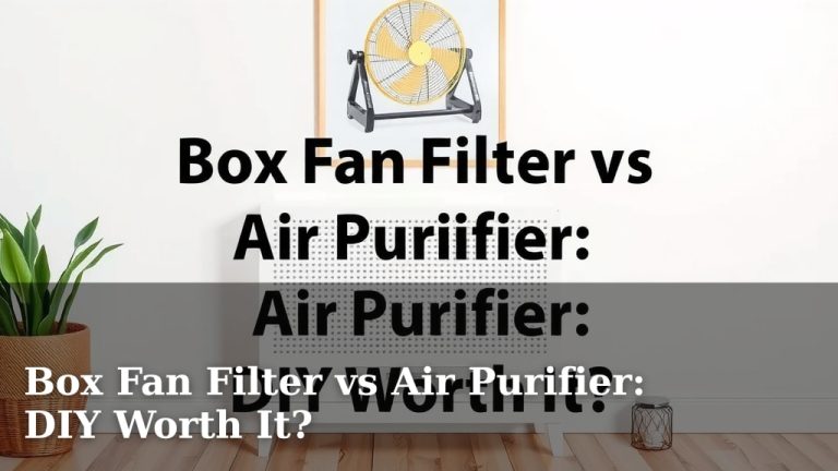Box Fan Filter vs Air Purifier: DIY Worth It?