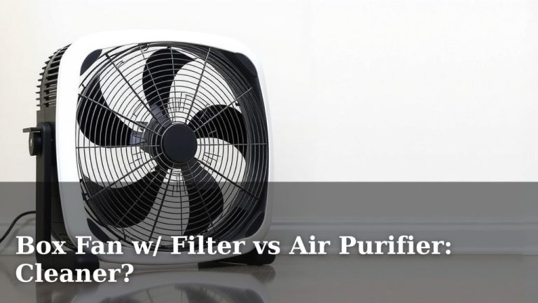 Box Fan w/ Filter vs Air Purifier: Cleaner?