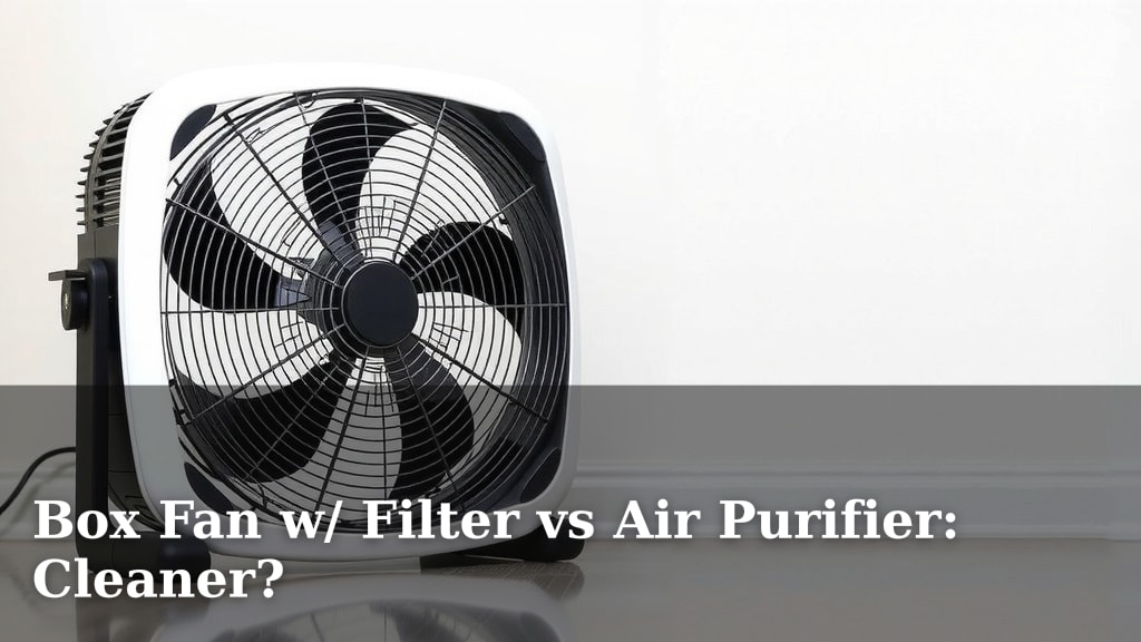Box Fan w/ Filter vs Air Purifier: Cleaner?