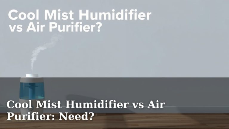 Cool Mist Humidifier vs Air Purifier: Need?