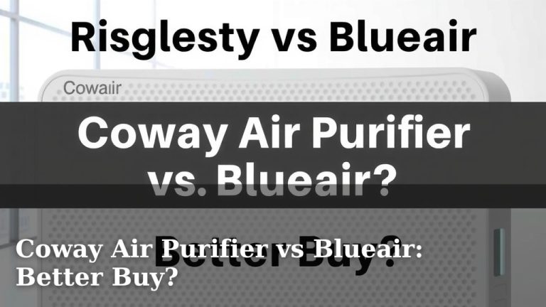 Coway Air Purifier vs Blueair: Better Buy?