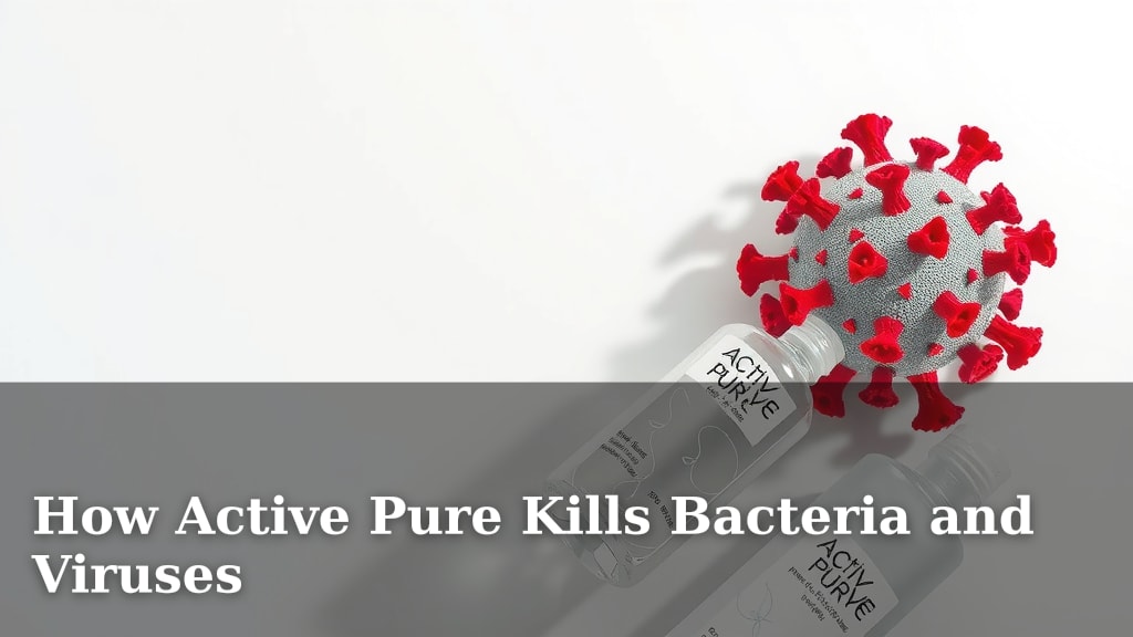 How Active Pure Kills Bacteria and Viruses