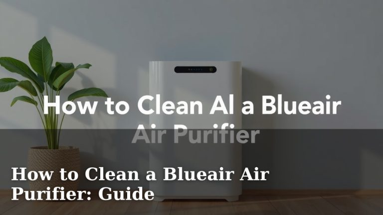 How to Clean a Blueair Air Purifier: Guide
