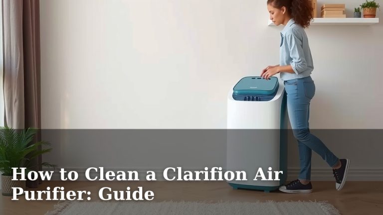 How to Clean a Clarifion Air Purifier: Guide