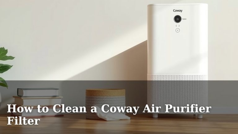 How to Clean a Coway Air Purifier Filter