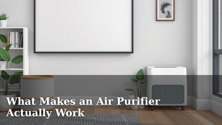 What Makes an Air Purifier Actually Work